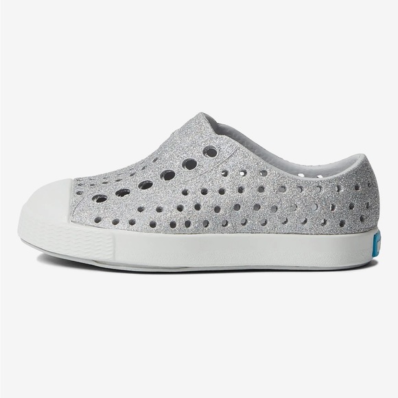Native Shoes•C9 (Child)•EUC•Jefferson Disco Bling•Embedded Silver Disco Glitter - Picture 5 of 16